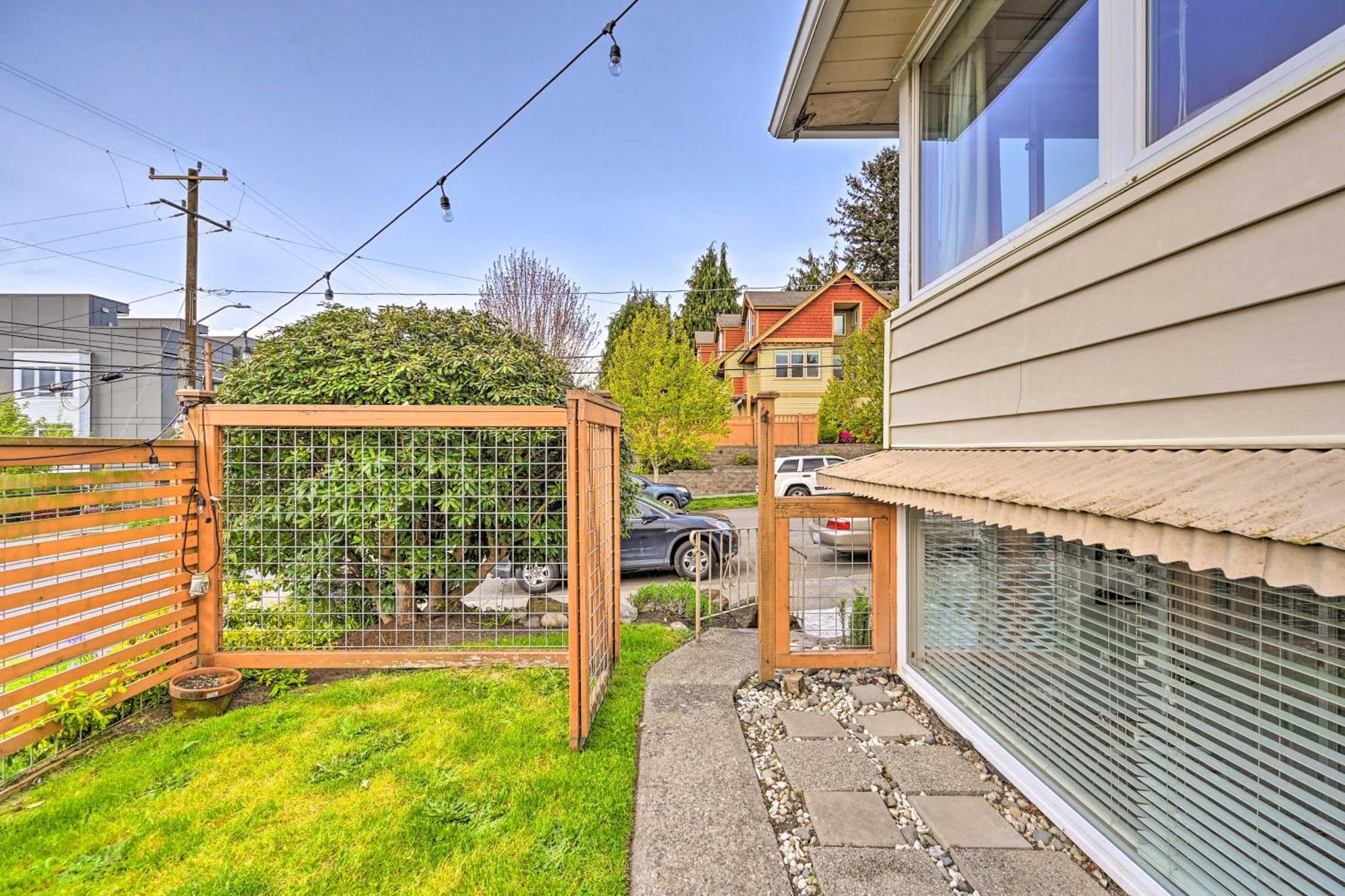 Seattle Garden Apt Walk To Water And Amenities! 외부 사진